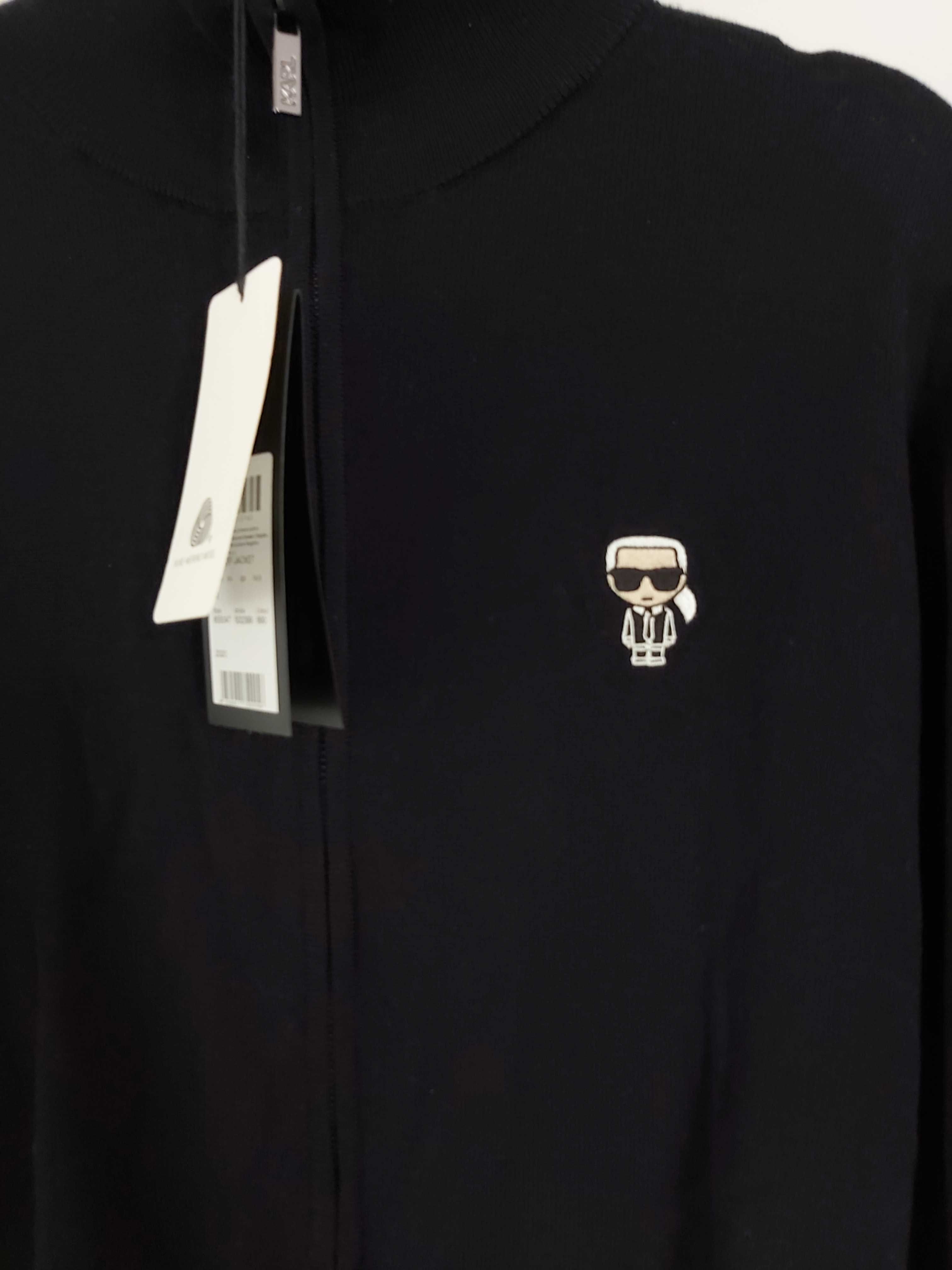 Nowy sweter pulower KARL LAGERFELD merino wool wełna 100% M