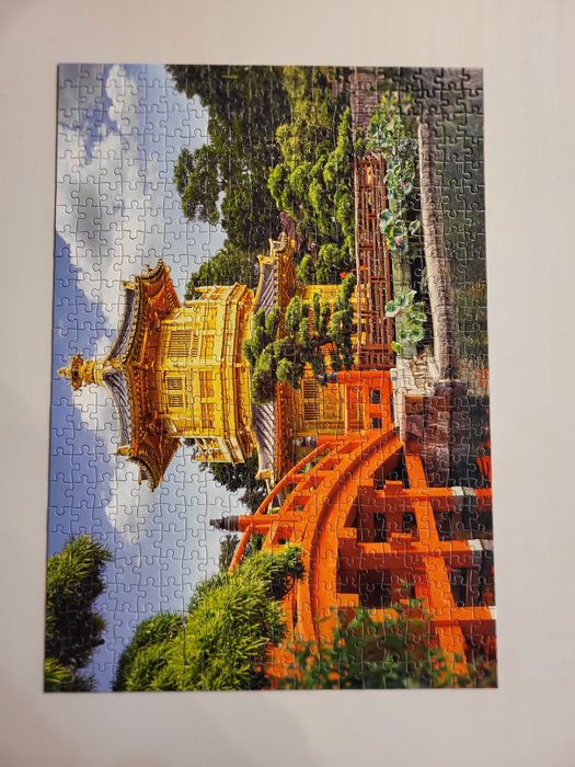 Puzzle castorland 500 pagoda China