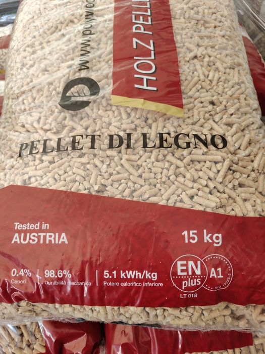 Pellet Drzewny Holz Premium A1 EnPlus 5.1KW/KG Iglasty Jasny