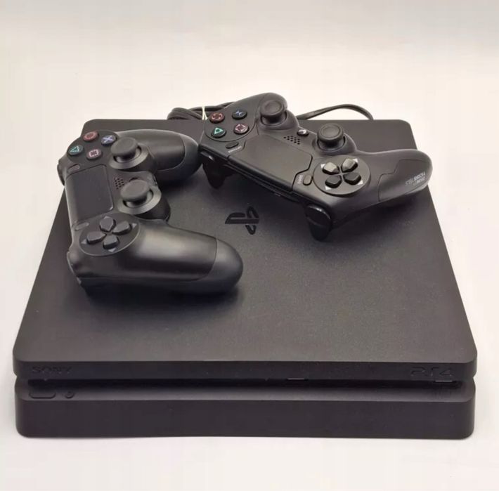 Ps4 slim 2 pady +gry