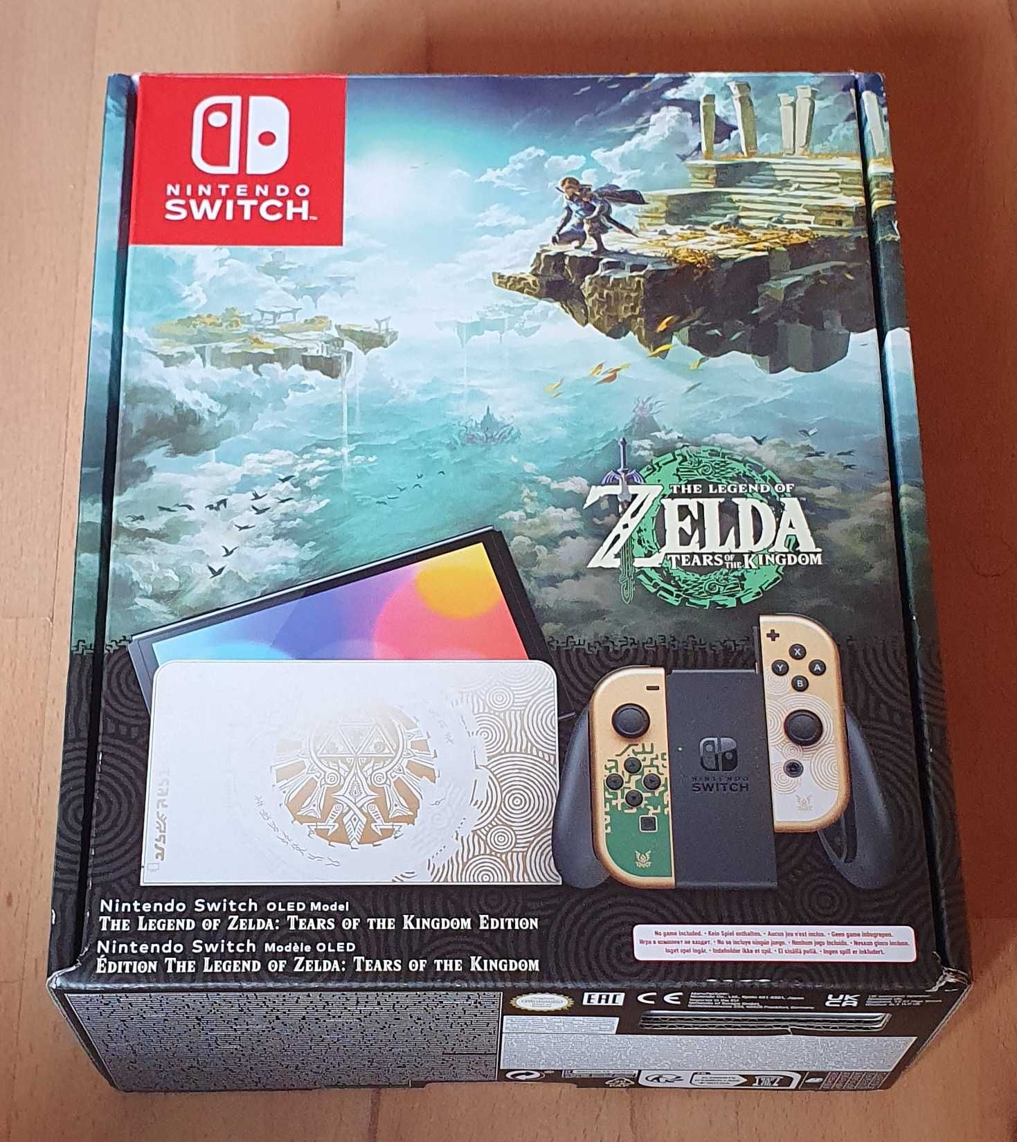 Konsola NINTENDO Switch OLED Model The Legend of Zelda, Nowa Gwarancja