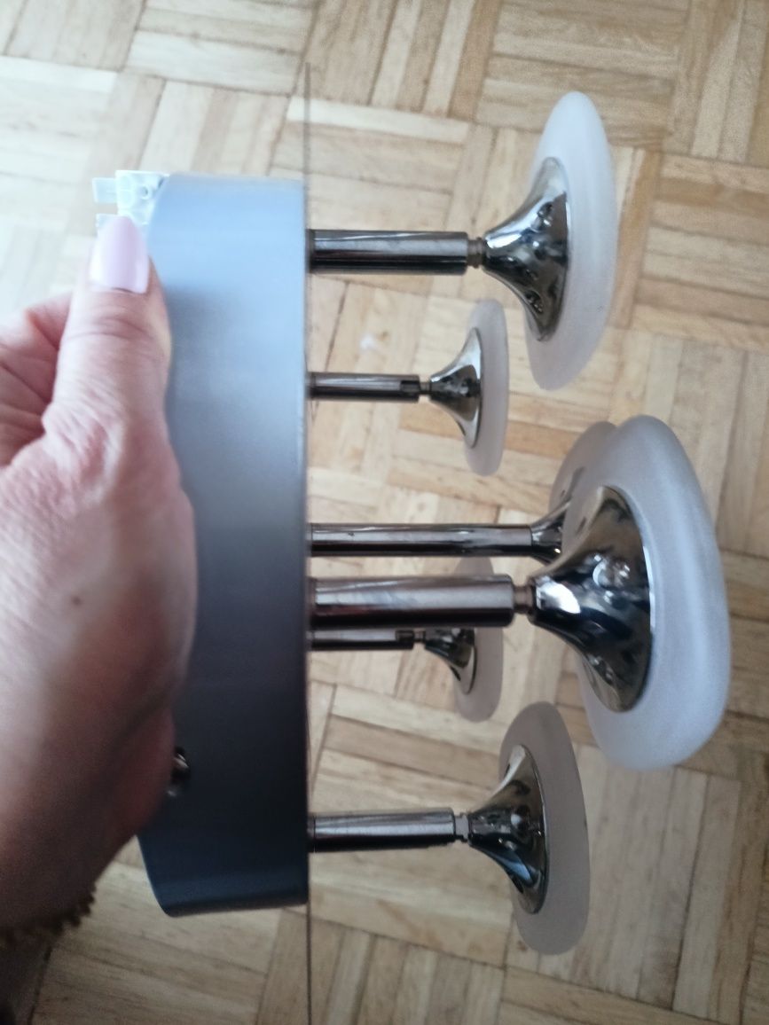 Lampa sufitowa z lustrem