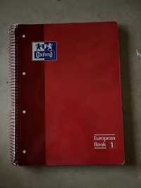 Pack cadernos :  1 caderno oxford 2 cadernos babiloki 1 caderno artístico