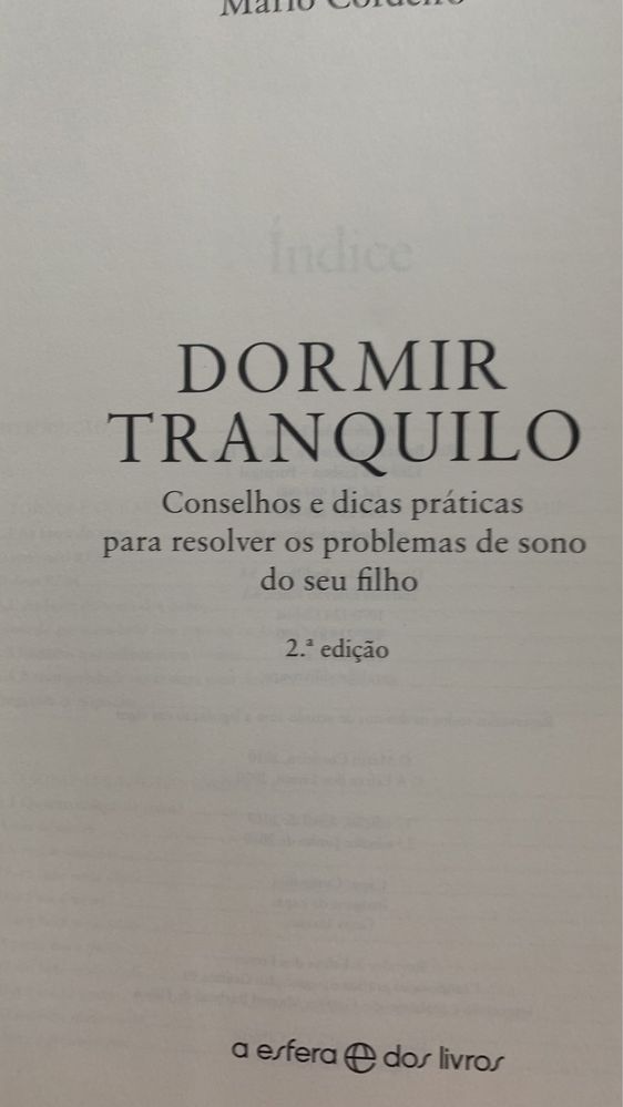 “ Dormir tranquilo”
