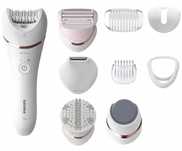 Depilator Philips seria 8000 BRE740/10 + golarka, 1 raz użyty