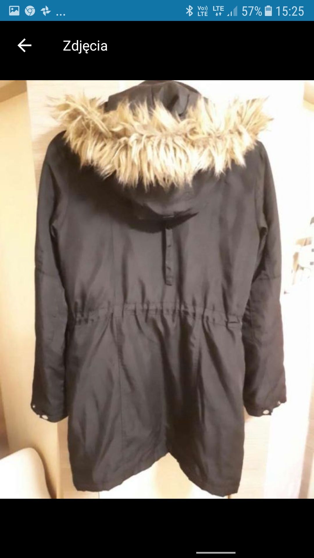 Kurtka płaszcz parka Reserved