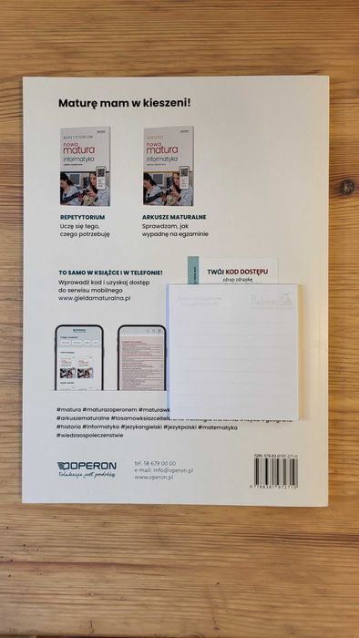 Repetytorium maturalne Informatyka, OPERON Zakres Rozszerzony