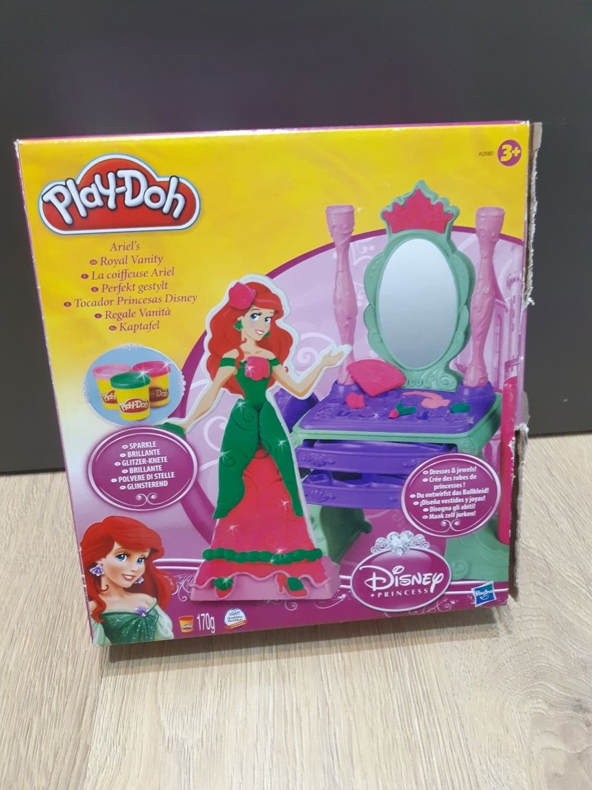 Playdoh Arielka strojnisia ciastolina hasbro wiek 3+