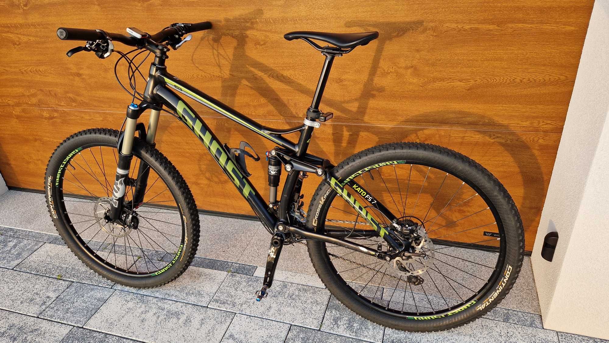 Rower GHOST Kato FS7 FULL, koła 27,5, regulowana sztyca Rock Shox