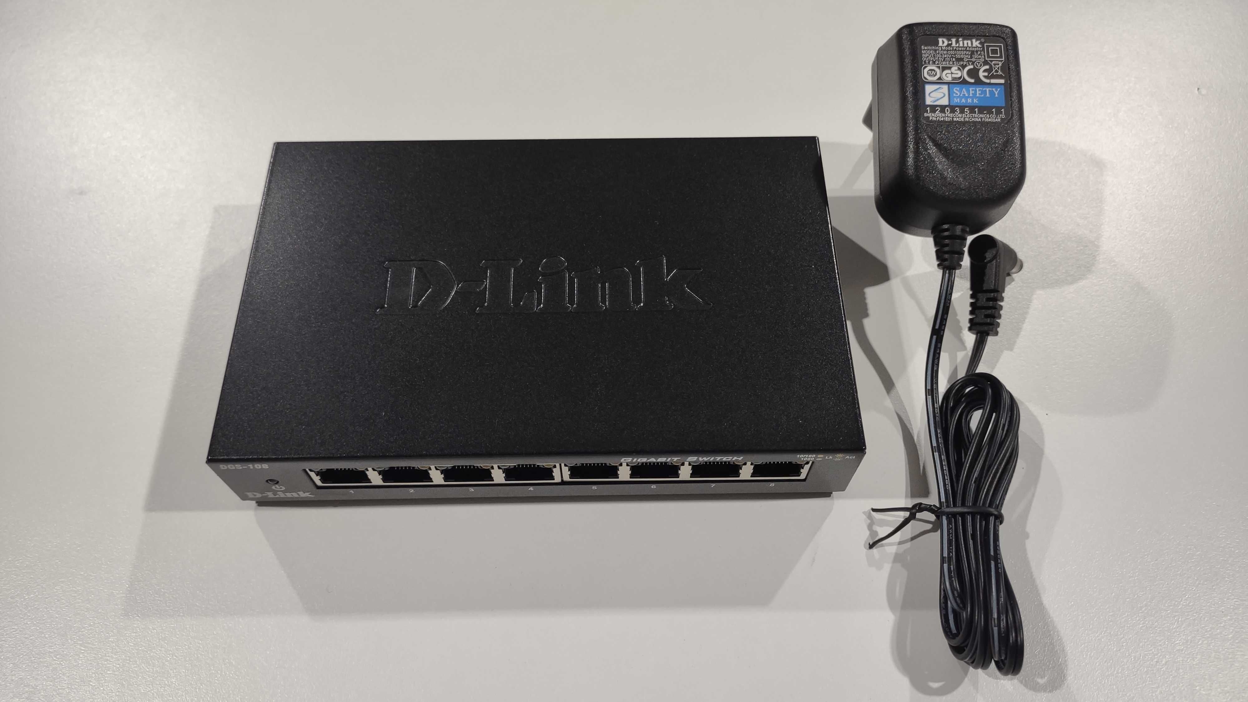 Switch D-Link 8 portas Gigabit
