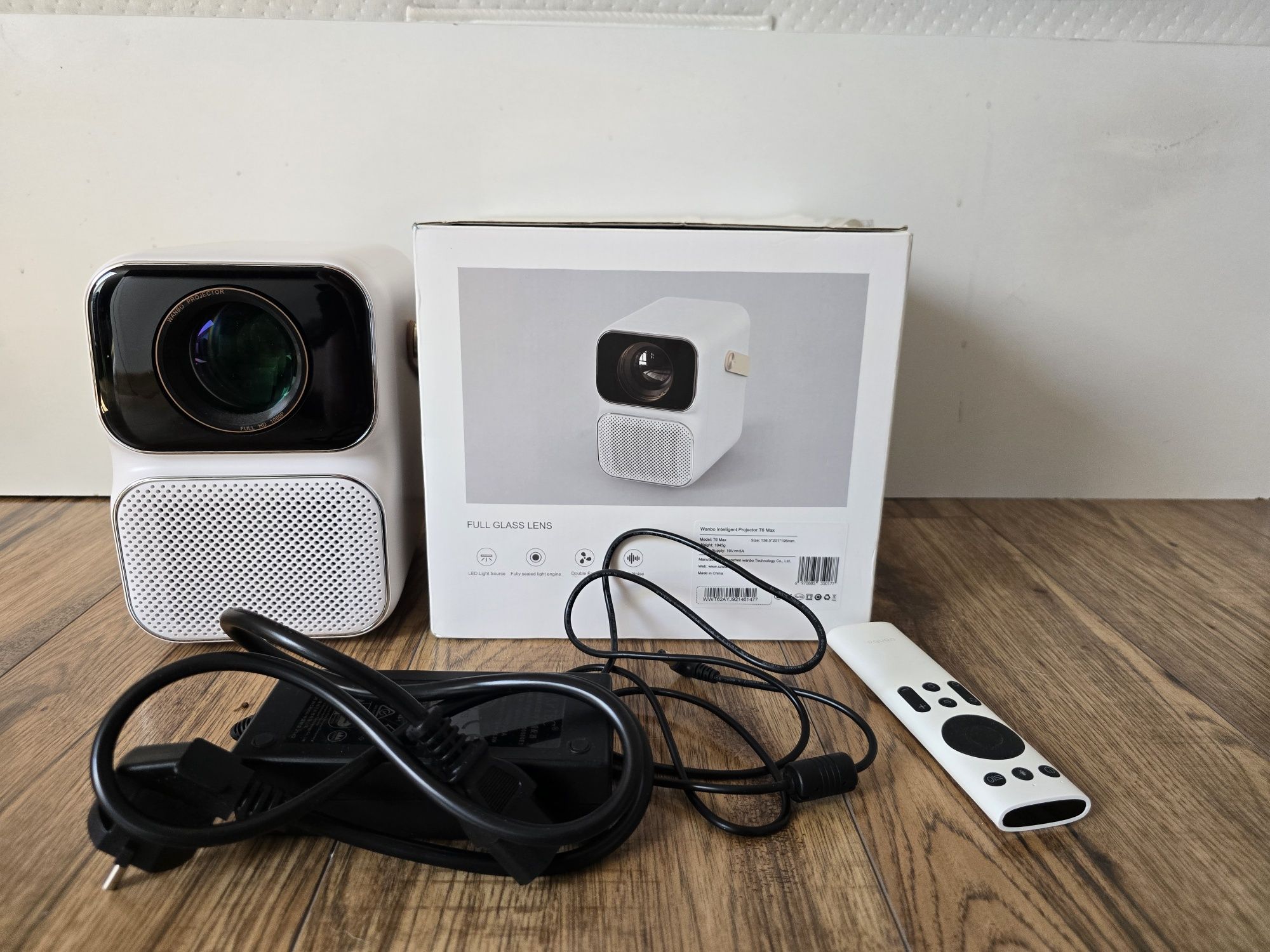 Projektor WANBO T6 Max Full HD 550 ANSI Android
