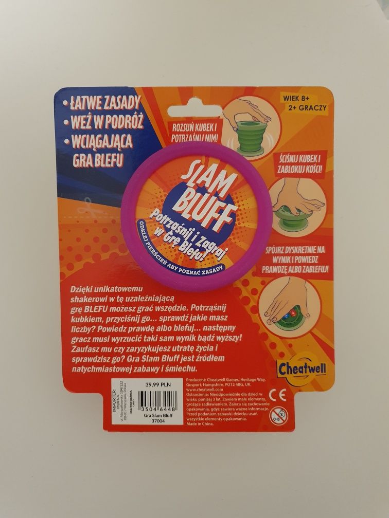 Slam Bluff gra blefu kości 8+