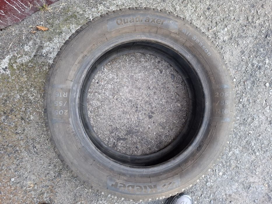 Opony Wielosezon Kleber 205/55/16 Komplet Bardzo Ladne