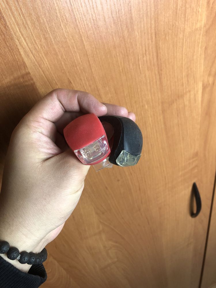 Lampki do roweru latarka odblask