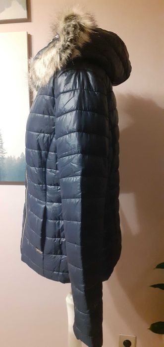 Nowa kurtka przejsciowa z odpinanym kapturem, L