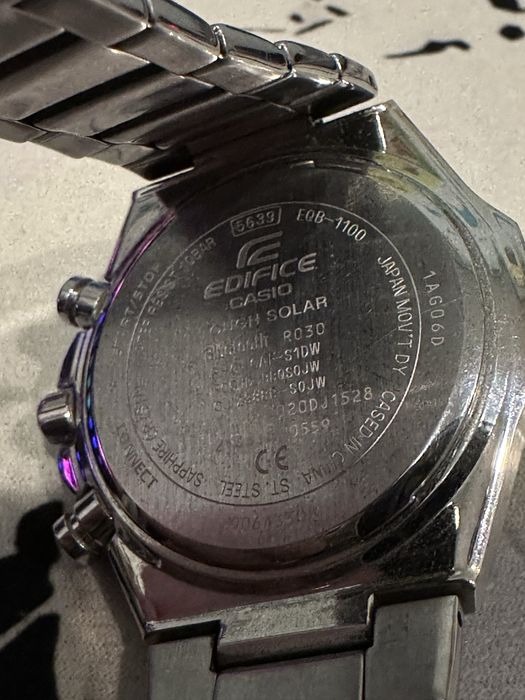 Годинник Edifice casio sapphire
