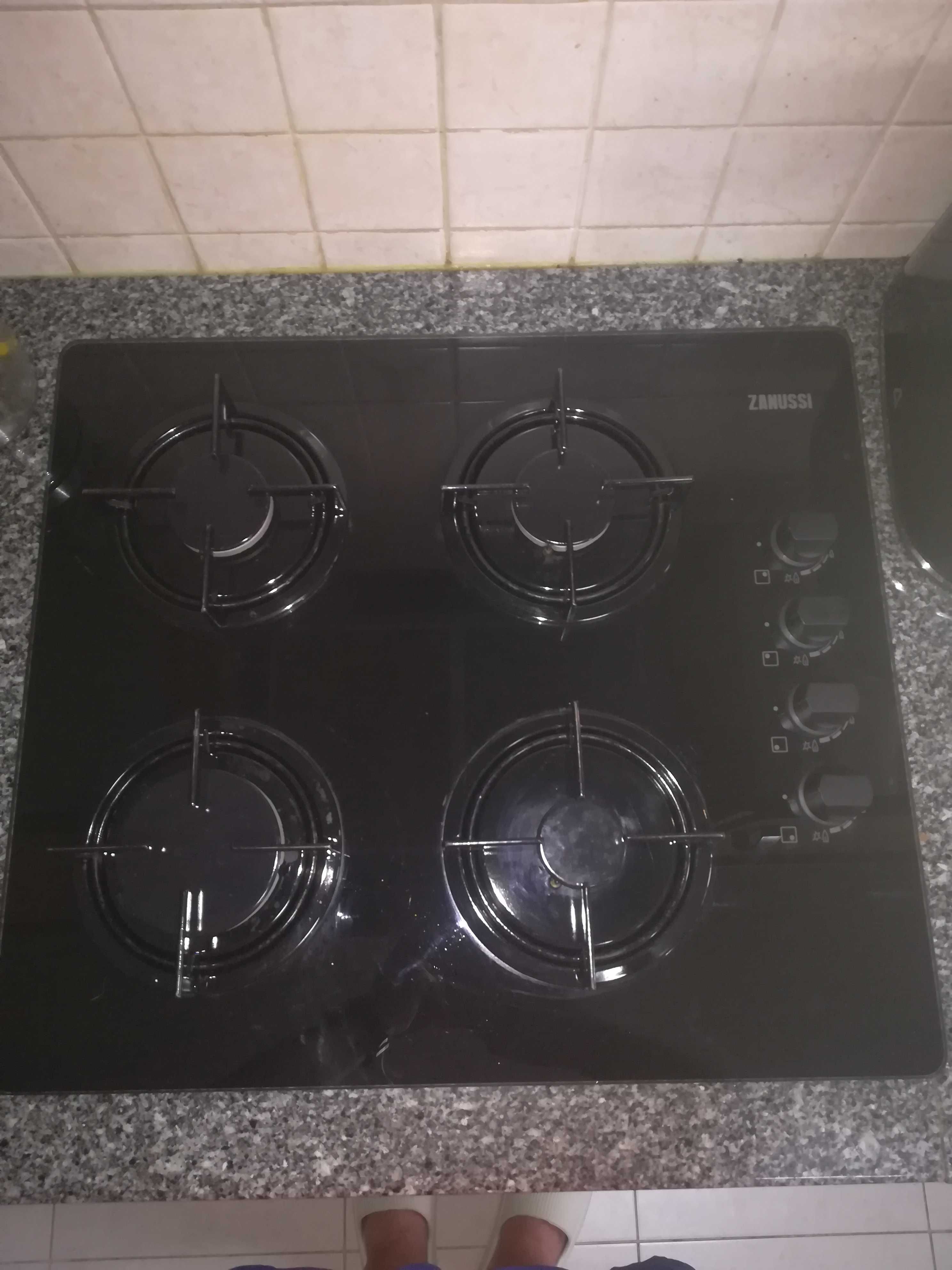 Placa de gás natural ZANUSSI
