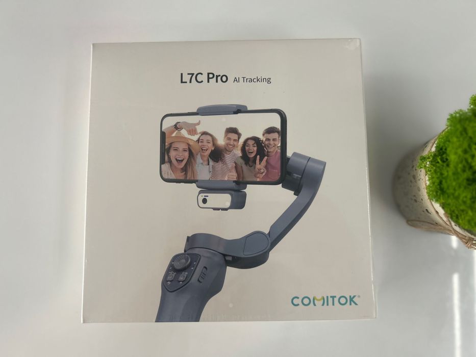 Gimbal COMITOK L7C PRO – 3-osiowy stabilizator do smartfona