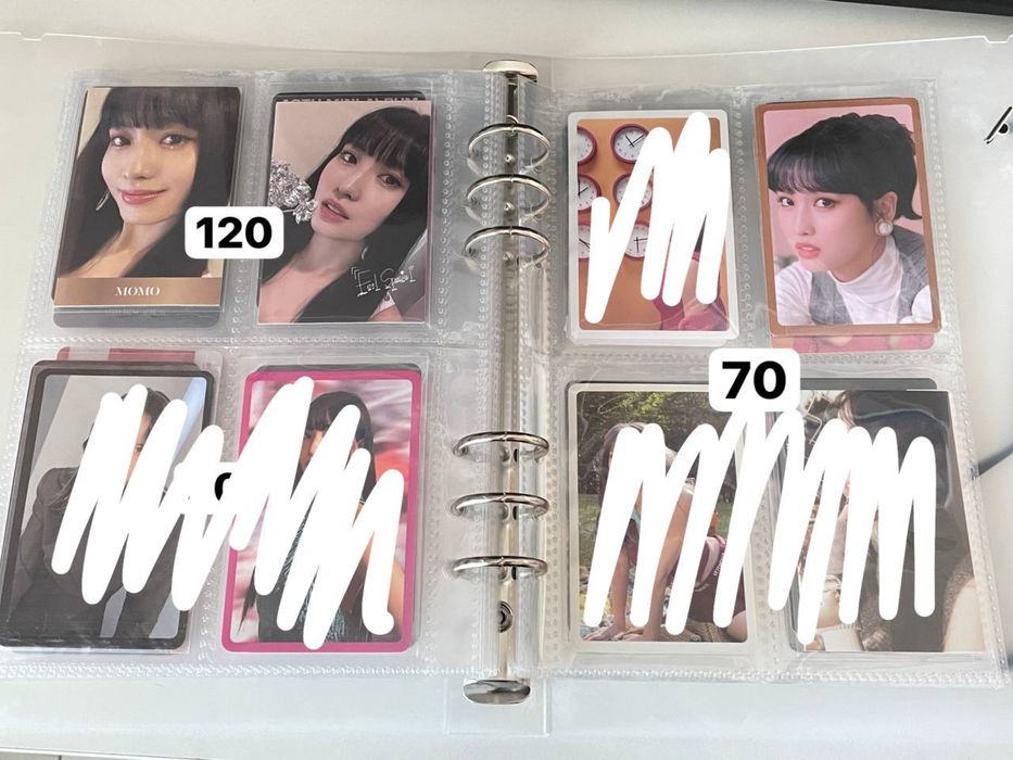 Офіційні карти Момо (екслюзивні) Твайс кпоп