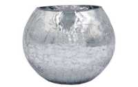 Osłonka wazon doniczka srebrna KH17 donica lustro