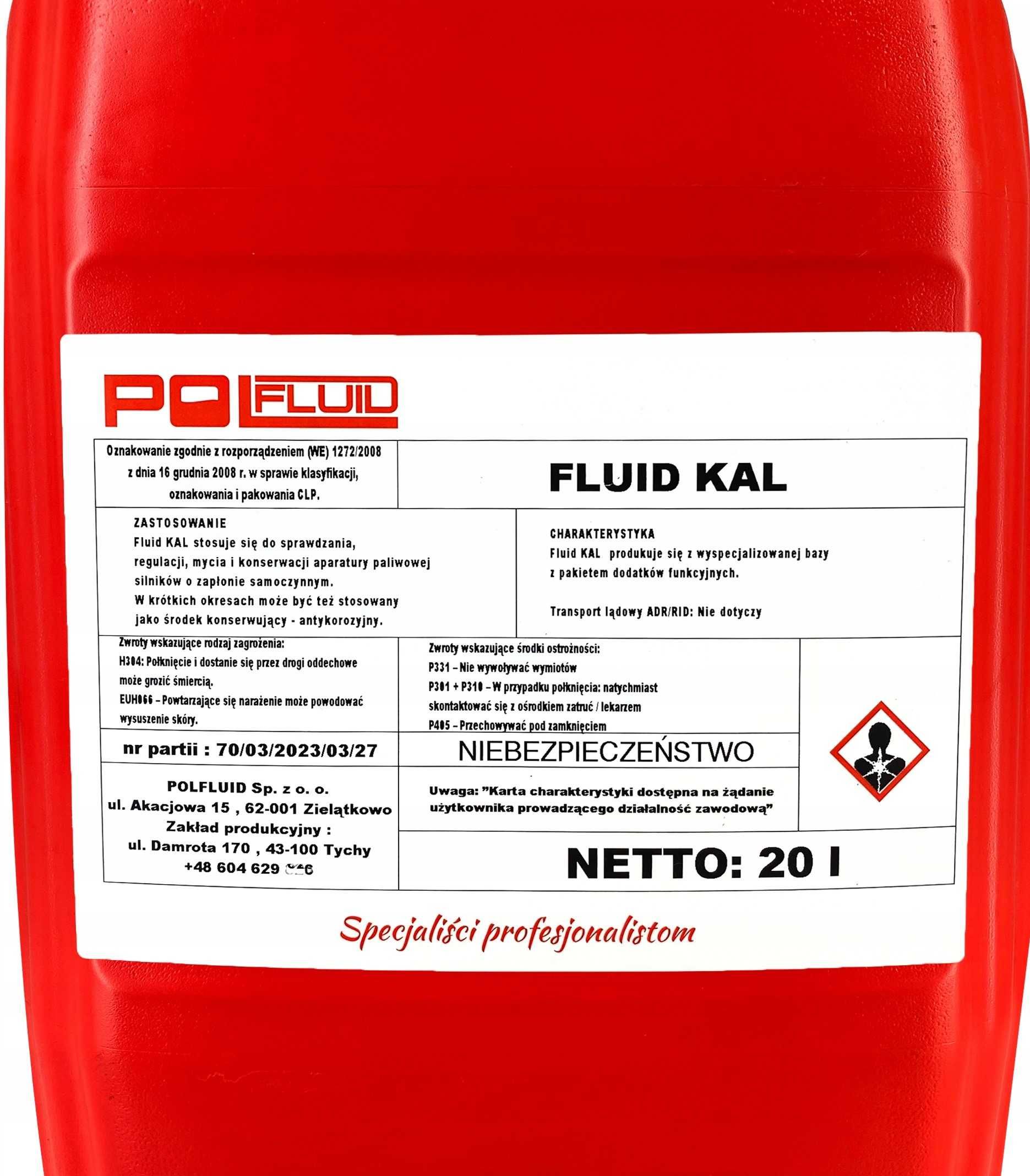 Kalibrol fluid  20L-365 PLN