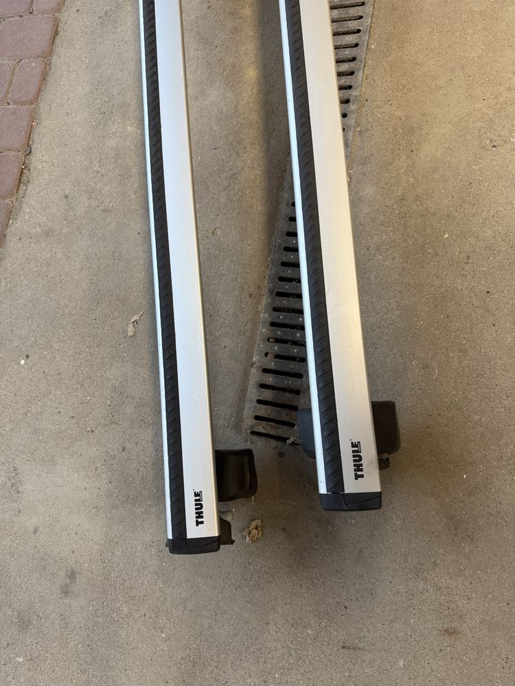 Thule wingbar,relingi, audi a6 c6