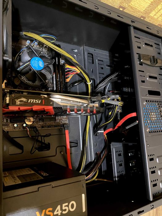 Komputer G4560/ GTX1050ti 4gb/ 8gb/ 128gb ssd+hdd