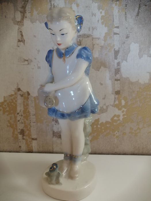 Figurka porcelanowa ZSRR Lomonosow Artel Vintage