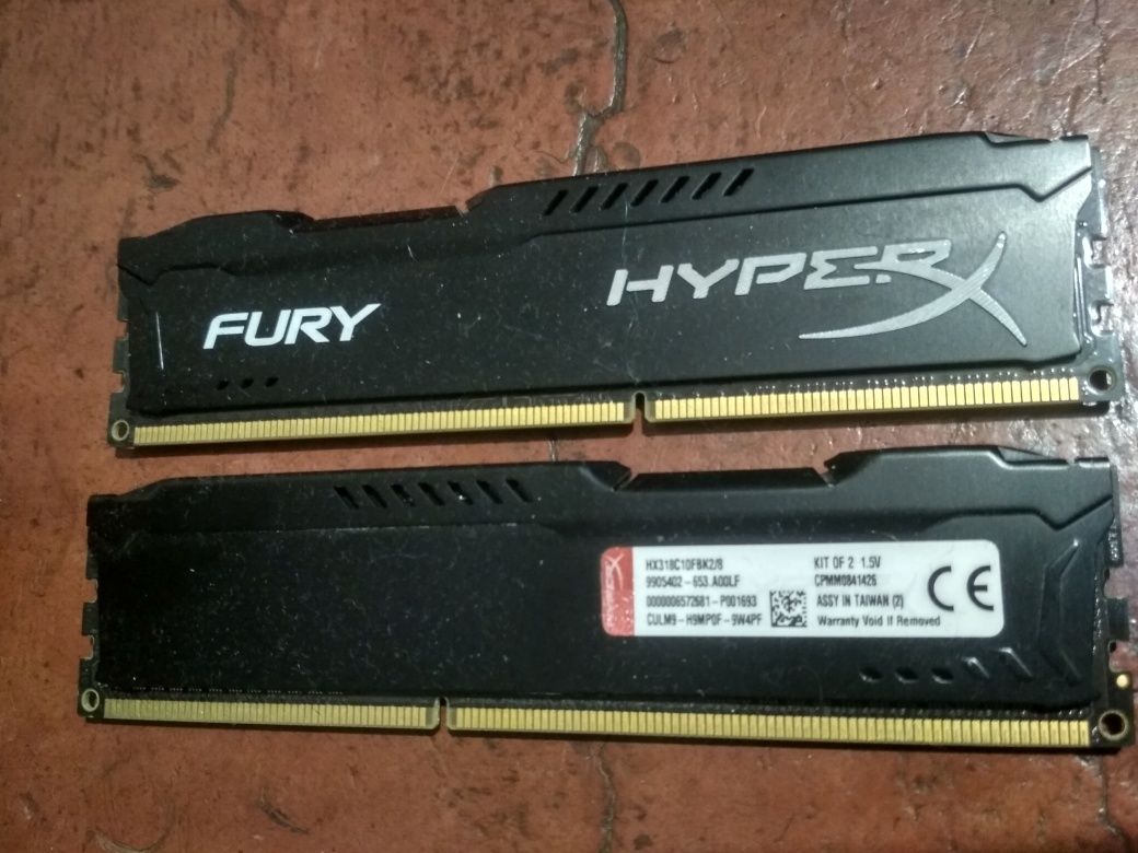Оперативная память HyperX 8 GB (2x4GB) DDR3