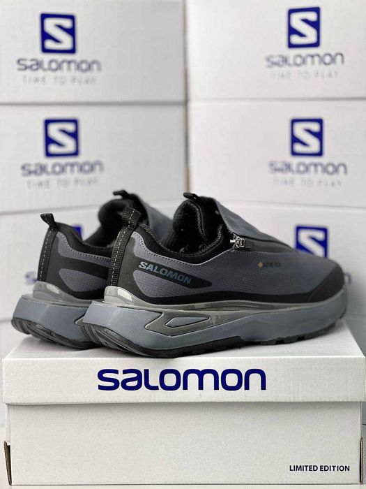 !SALE! Salomon Odyssey Gore-Tex Dark Grey Black 41 42 43 44 45 гортекс