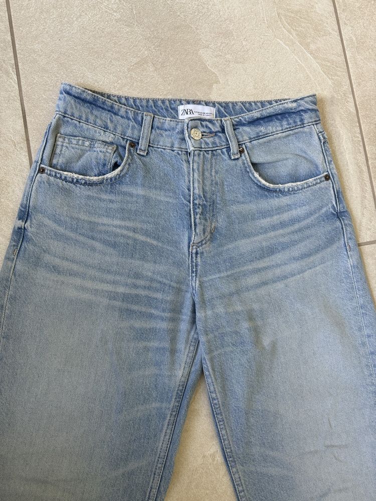 Джинси zara wide leg палаццо