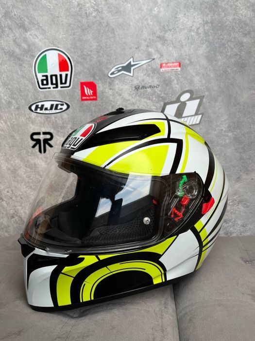 Мотошолом Agv K3 SV (Ls2 Mt Hjc Icon Shark Shoei Scorpion Xlite Ixs)