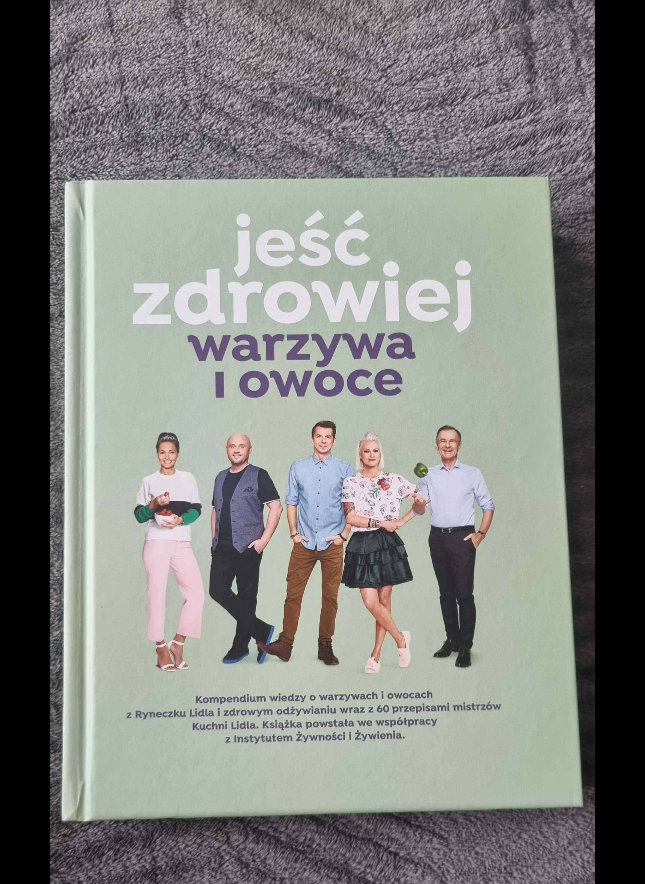 Książka Jeść zdrowiej warzywa i owoce - Lidl