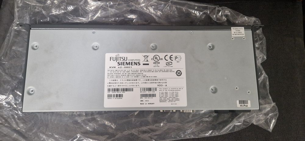 Fujitsu Siemens  CONSOLE SWITCH KVM S2-0801