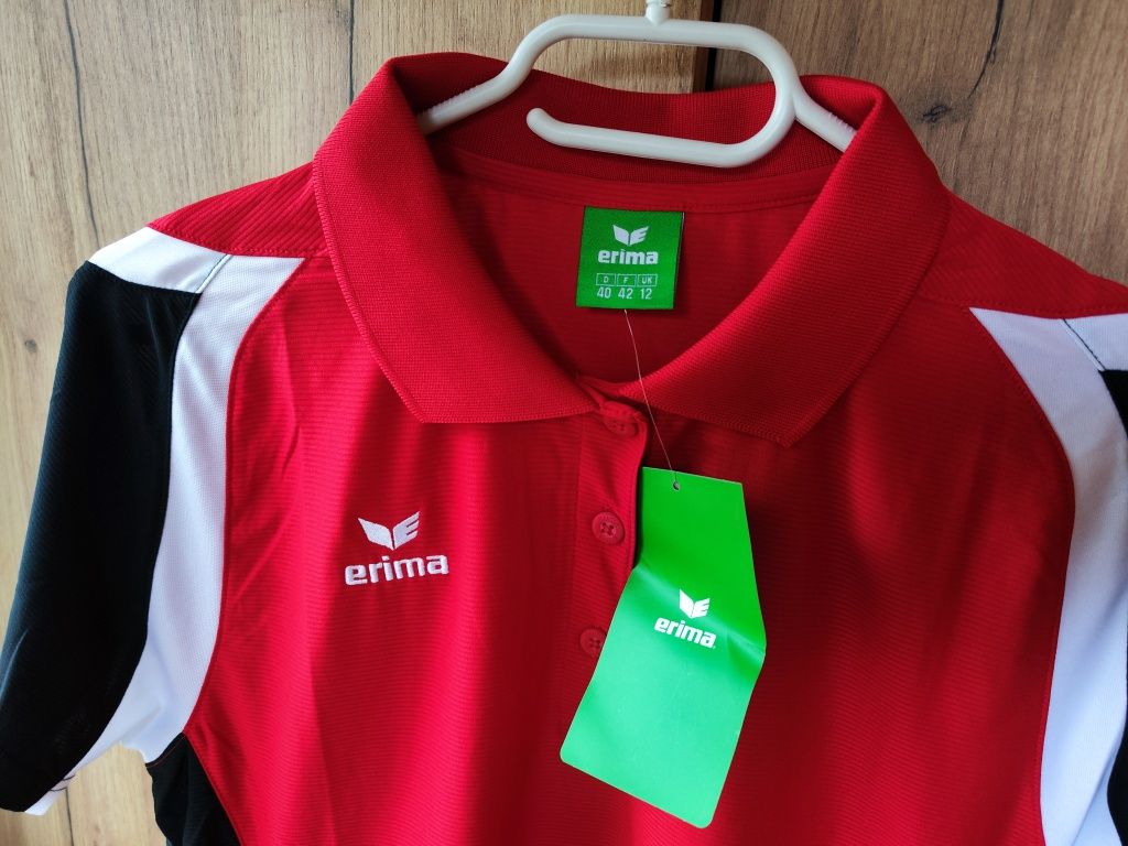 Koszulka sportowa Polo damska Erima,  rozmiar 40/L, nowa z metką, lekk