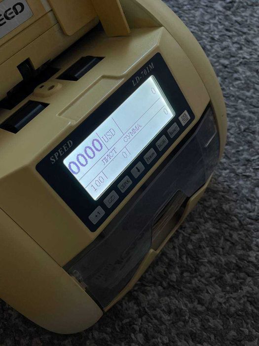 Лічильник валюти Speed LD-701M Гривні Долари Євро