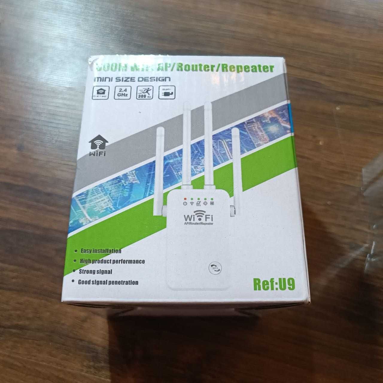 Підсилювач WIFI сигналу, 300мб/с . Ретранслятор WIFI / Вайфай репітер!