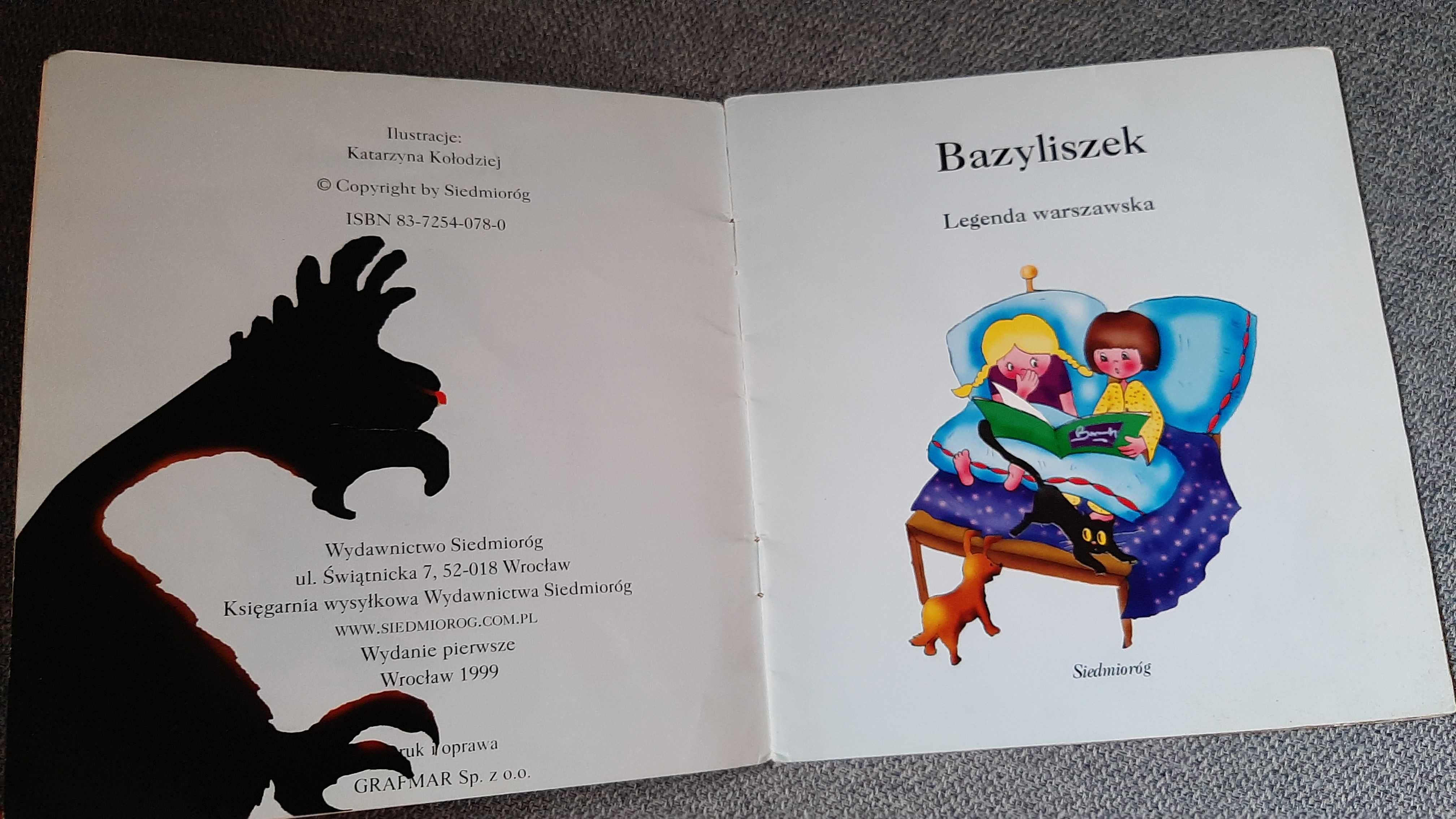 Bazyliszek Legenda warszawska il. Katarzyna Kołodziej