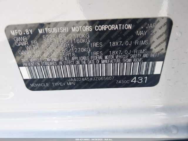 2018 Mitsubishi OUTLANDER PHEV GT