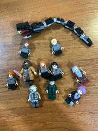 Lego Harry Potter - 10 figurek i bazyliszek z zestawu 75954