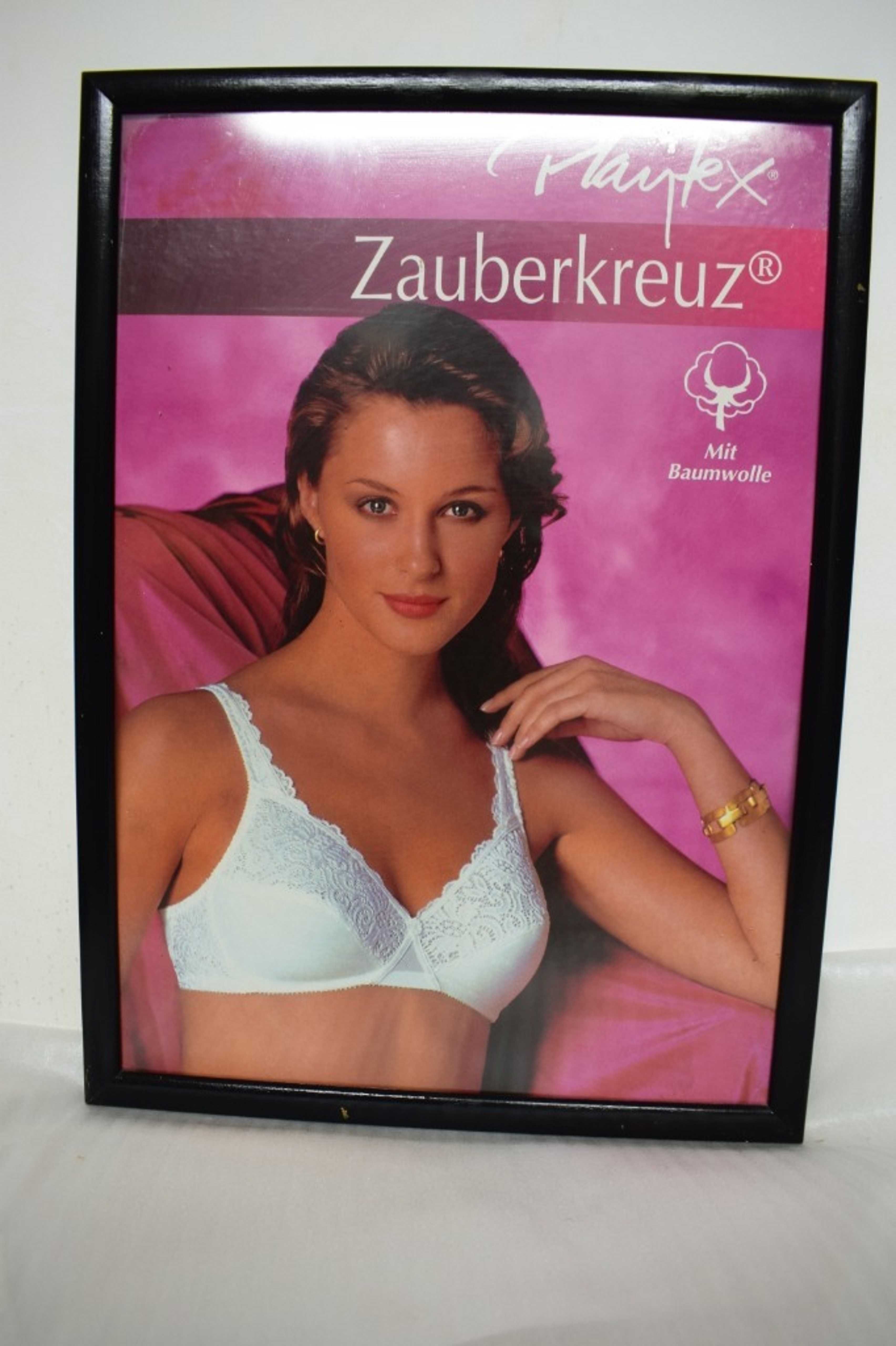 Dziewczyna z reklamy - plakat z końca lat 90 tych