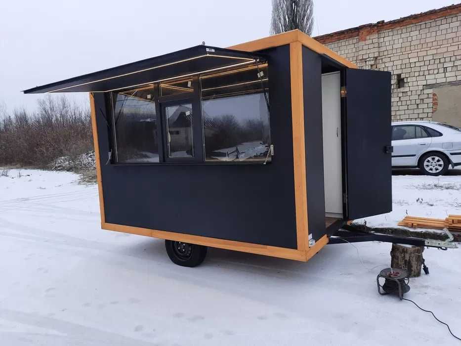 Причіп, фаст-фуд на колесах, купава, кіоск на колесах, торговий кіоск