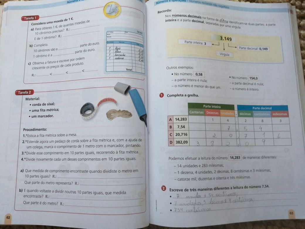 Matemática 4. Pasta mágica. Areal Editores