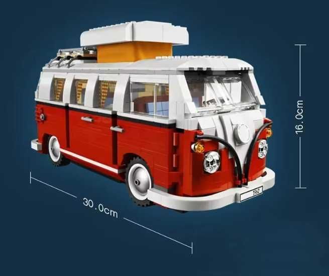 Конструктор Creator Expert Volkswagen T1 сумісний з Lego 1334 деталі
