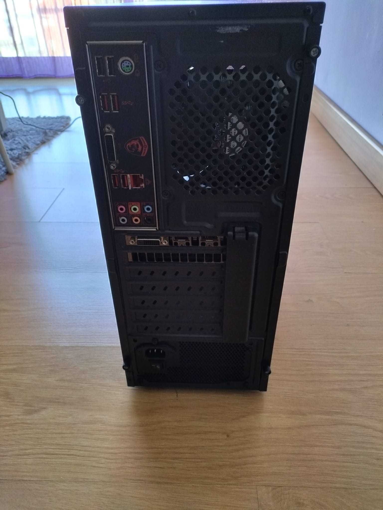 PC de Trabalho/Gaming - 16GB RAM + 1TB HDD + 250GB SSD + RX 460 4GB OC