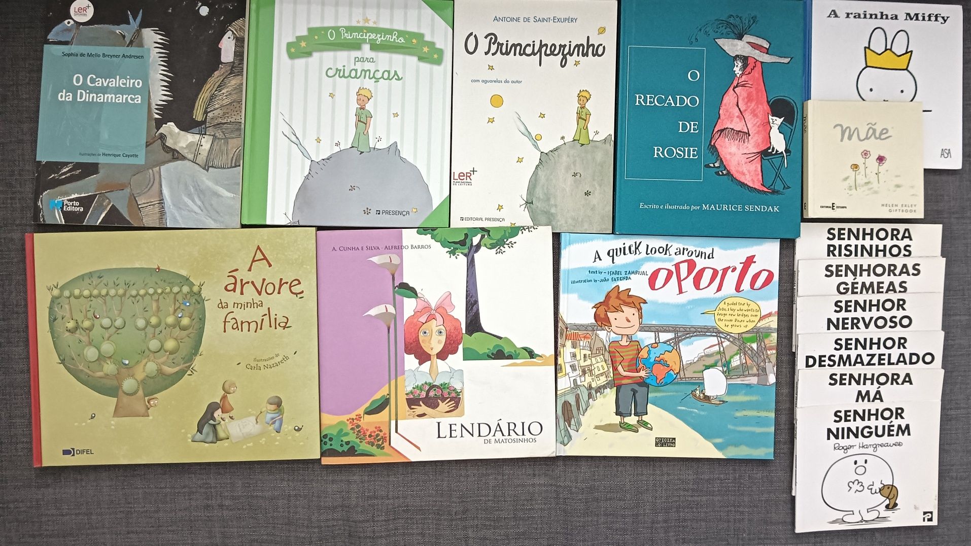 Livros infantis e juvenis em português