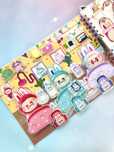 Labubu album na rzepy+kolorowanka, toca boca, pusheen, avatar