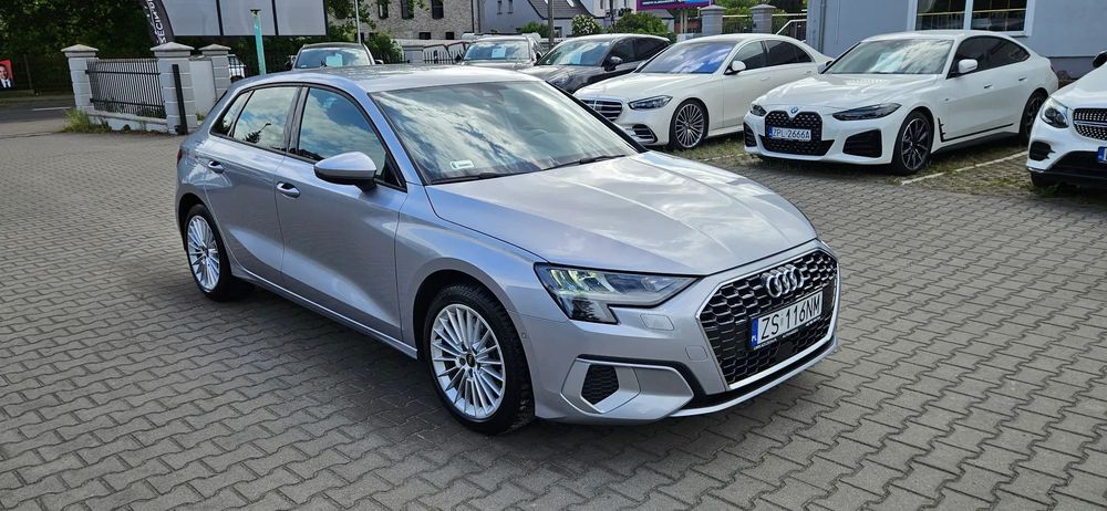 Audi A3 Salon Polska! 1 właścicielka! Bezwypadkowy! Jak nowy! Gwarancja!35TFSi