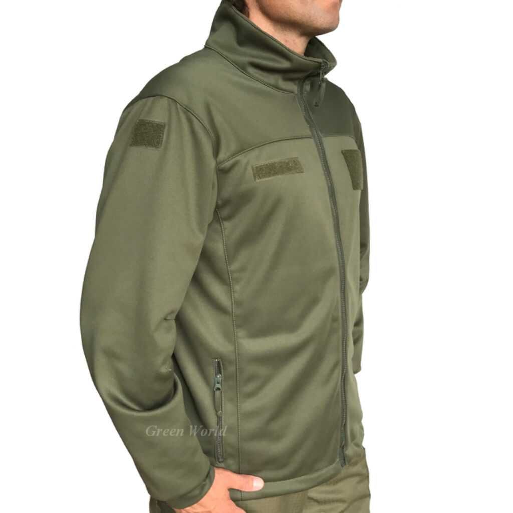 BLUZA wojskowa SOFTSHELL ocieplacz 128Z/MON XS/S