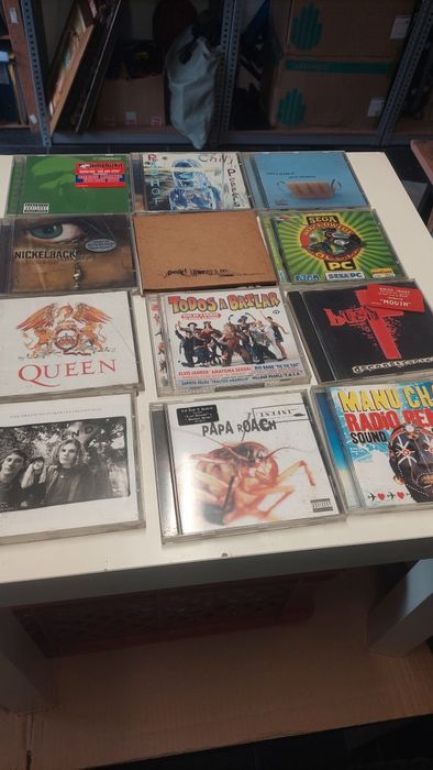 Lote de CDs Originais Anos 90/2000 – Rock, Alternativo e Clássicos (Pe